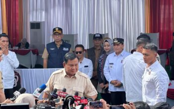 Prabowo Subianto Nyoblos di Kabupaten Bogor, Ini Pesannya