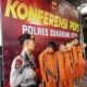 Satreskrim Polres Sukabumi Kota, Bekuk 5 Maling Spesialis Pembobol Toko Minimarket di 15 TKP