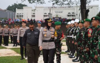 815 Personel Gabungan Polres Sukabumi Kota, Siap Amankan Nataru 2024