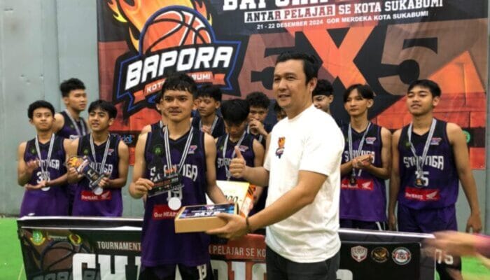 Berikut Daftar Peraih Juara Turnamen Basketball Bapora Cup 2024 Tingkat Pelajar Se-Kota Sukabumi