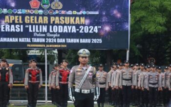 Gelar Apel Pasukan Ops Lilin Lodaya 2024, Polres Sukabumi Siapkan Posko Pengamanan Nataru di Titik Strategis