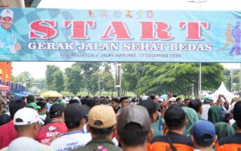 Gerak Jalan Sehat Bedas Meriahkan HUT Ke-53 KORPRI