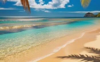 Menikmati Pesona Pantai Kubu dengan Pasir Cokelat