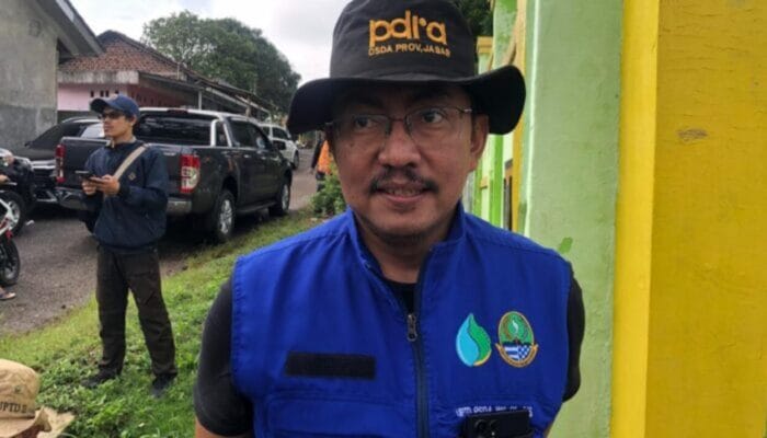 Kadis SDA Provinsi Jabar Dikky Achmad Sidik Bakal Keruk Sungai Guna Atasi Banjir di Sukabumi