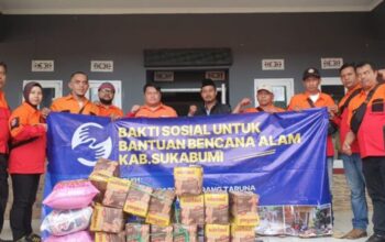 Karang Taruna Kota Sukabumi Memberikan Bantuan Sosial Bagi Korban Longsor & Pergerakan Tanah di Pabuaran Sukabumi