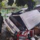 Laka Lantas Truk Bok Seruduk Angkot & Warung di Bhayangkara Kota Sukabumi