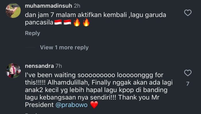 Netizen Setuju Lagu Indonesia Raya Bergema Lagi di TV