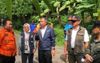 PJ Gubernur Jabar Tinjau Bencana Alam di Kabupaten Sukabumi