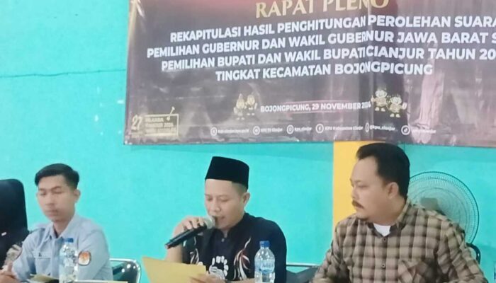 Pilbup Ciajur 2024, Herman-Ibang Unggul di Kecamatan Bojongpicung