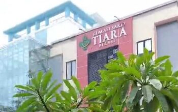 Rumah Sakit Tiara di Kabupaten Bekasi Kebakaran