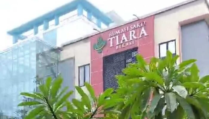 Rumah Sakit Tiara di Kabupaten Bekasi Kebakaran