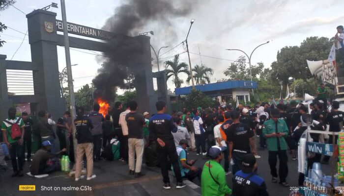 Serikat Buruh di Kabupaten Bogor Berorasi, Ini Tuntutannya!