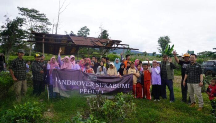 Usai Resmikan Sekretariat, Landrover Sukabumi Peduli Anak Disabilitas Sambil Fun Offroad di Kebun Teh Goalpara