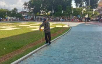 Dinas PUTR Kota Sukabumi Bakal Tutup Jalur Inline Track Lapang Merdeka, Ini Alasannya