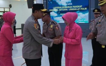 Kenaikan Pangkat Perwira-Bintara & ASN di Lingkungan Setukpa Lemdiklat Polri, Brigjen Pol Dirin Tekankan Hal Ini