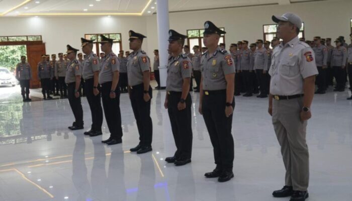 Kenaikan Pangkat Perwira-Bintara & ASN di Lingkungan Setukpa Lemdiklat Polri, Brigjen Pol Dirin Tekankan Hal Ini