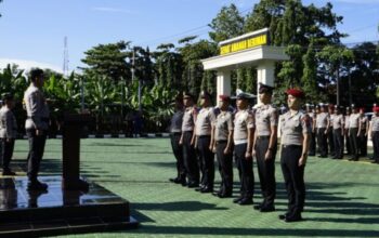 Personel Polres Sukabumi Naik Pangkat, 11 Perwira & 53 Bintara Polri