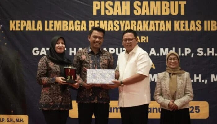 Pisah Sambut Kalapas Kelas IIB Sukabumi, PJ Walikota: Terimakasih Pak Gatot, Jasanya Akan Selalu Jadi Inspirasi