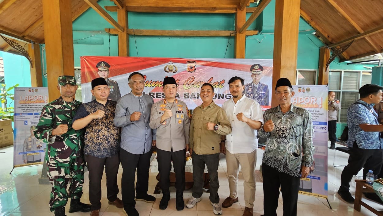 Polresta Bandung Gelar Jumat Curhat