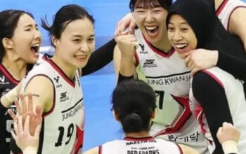 Red Sparks vs AI Peppers: Laga Sengit Liga Voli Korea, Jangan Lewatkan Aksi Megawati Hangestri!/(instagram/@red_sparks_ina)
