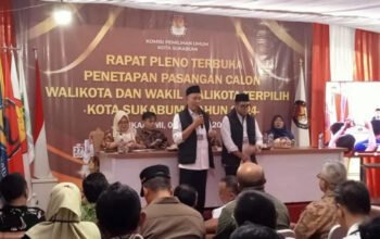 Tok! KPU Kota Sukabumi Resmi Tetapkan Ayep Zaki-Bobby Maulana Sebagai Wali Kota dan Wakil Wali Kota Sukabumi