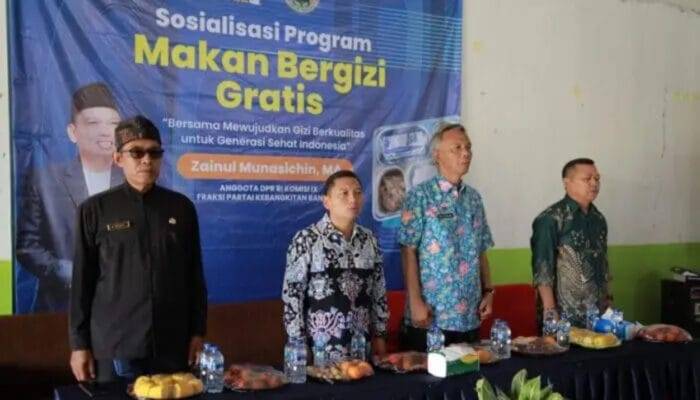 Anggota DPR RI & BGN Gelar Sosialisasi Program Makan Bergizi Gratis di Bojonggenteng Sukabumi