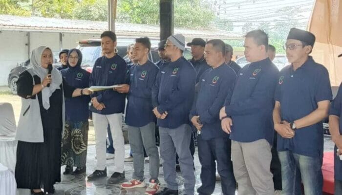 Anggota DPRD Provinsi Jabar Fraksi PAN, Resmikan Sekaligus Deklarasi Organisasi Poros Peduli Sukabumi