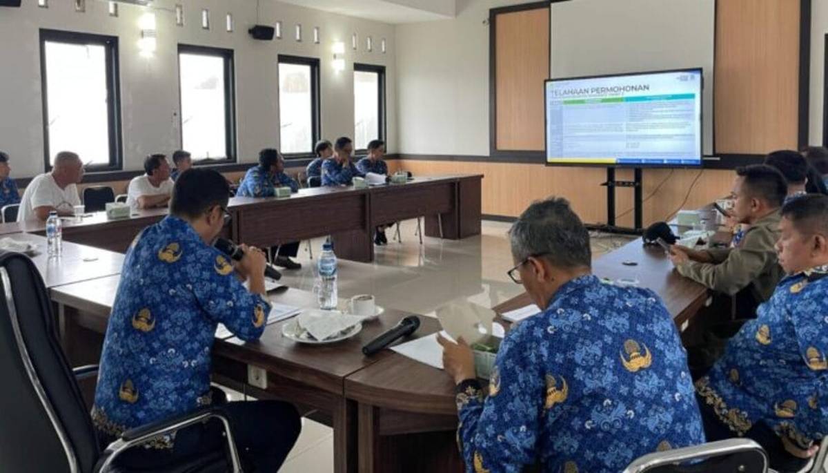 DPUTR Kota Sukabumi Menggelar Rapat Forum Penataan Ruang