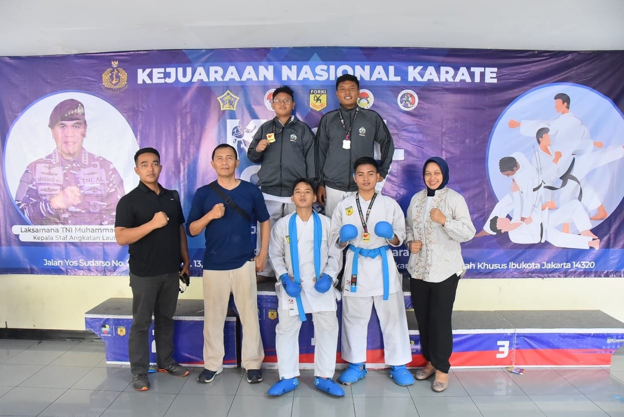 Dojo Koharmatau Sabet 10 Medali Kejuaraan Nasional Karate Kasal Cup IV 2025