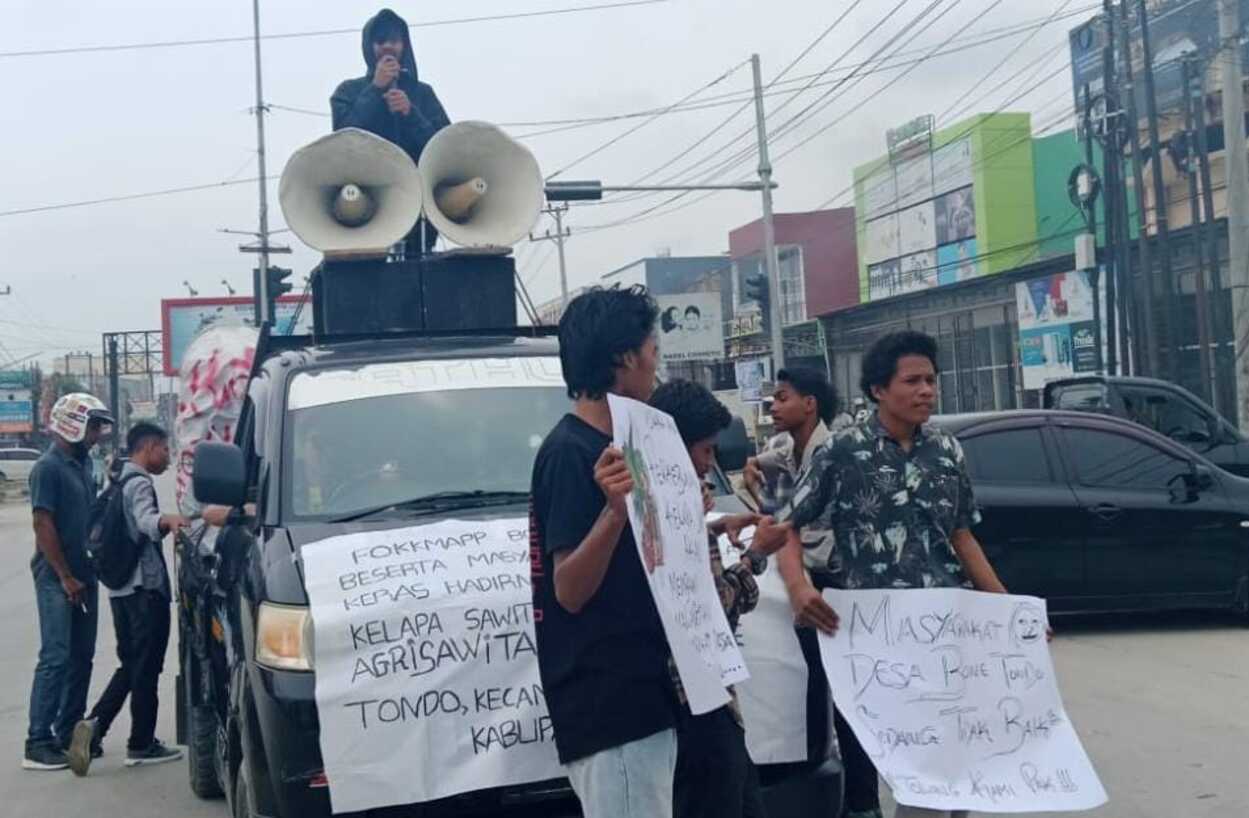 FOKKMAPP BONTON Unjuk Rasa di DPRD Sulawesi Tenggara