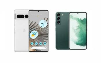 Google Pixel 7 vs Samsung Galaxy S22