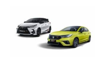 Honda City Hatchback RS vs Toyota Yaris