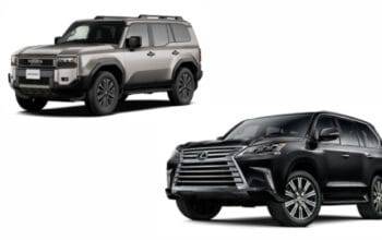 Lexus LX 570 vs Toyota Land Cruiser