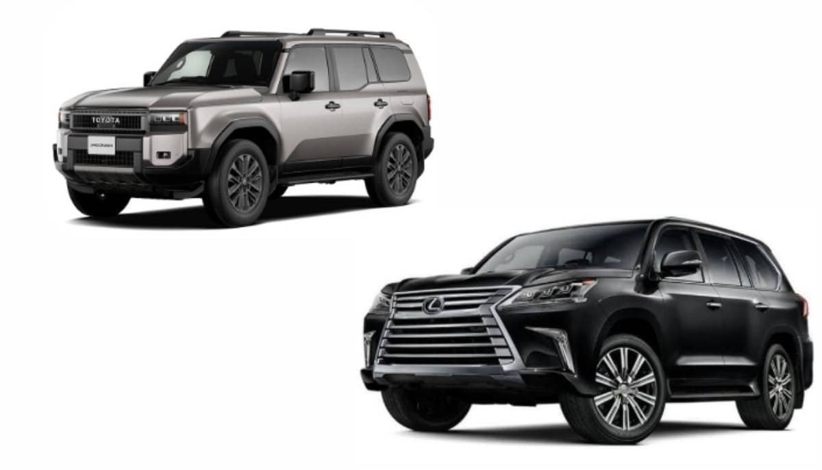 Lexus LX 570 vs Toyota Land Cruiser