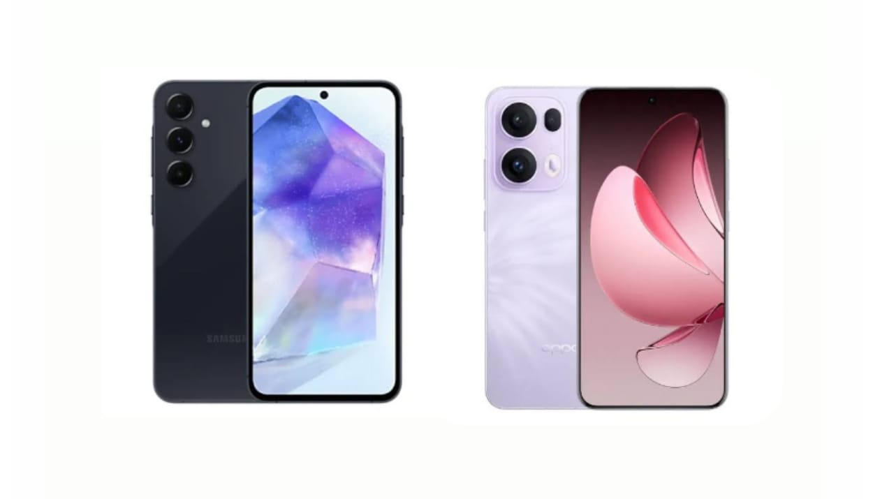 Oppo Reno 13 vs Samsung Galaxy A55