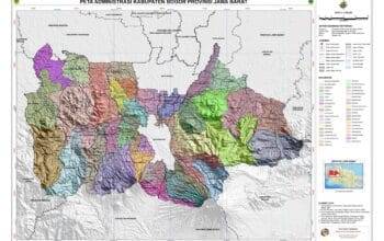 Penduduk Kabupaten Bogor Terpadat di Jawa Barat Tahun 2023-2024