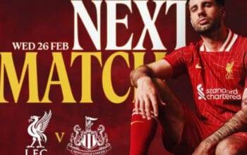 Prediksi Liverpool vs Newcastle Pekan ke-27 Premier League 2024/2025