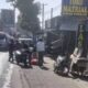 Sejumlah Kendaraan Tergelincir Oli Tumpah di Cianjur