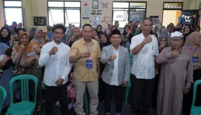 Sosialisasi Program MBG Gandeng Mitra Kerja di Desa Cibunar Sukabumi