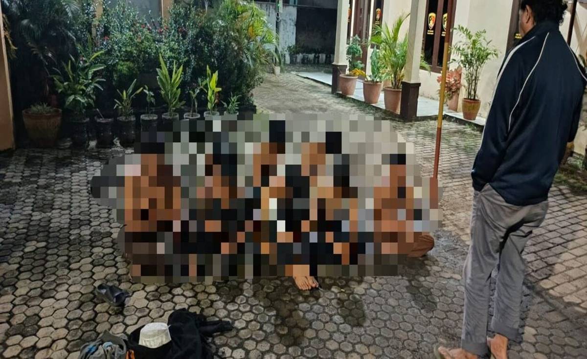 16 Remaja Terlibat Perang Sarung di Purwakarta Diamankan