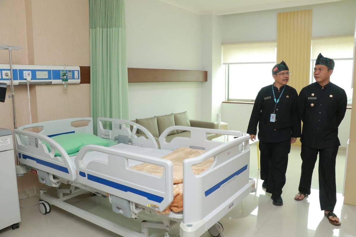 Bupati Bandung Resmikan ICU dan VIP di RSUD Otista