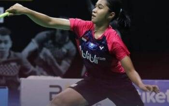 Ester Nurumi Dwi Wardoyo di Turnamen Ruichang China Masters 2025