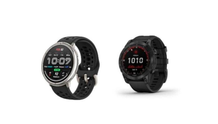 Garmin Fenix 7 Pro vs Amazfit Active 2