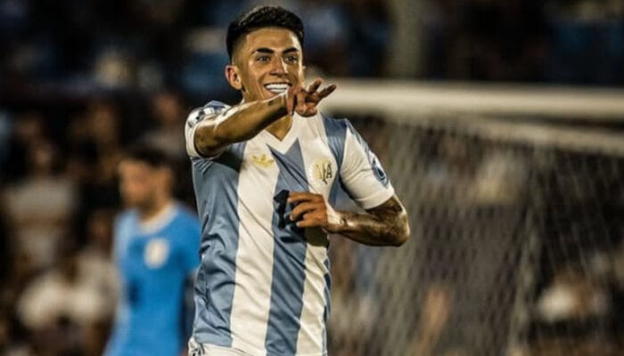 Gol Semata Wayang Thiago Almada Bawa Argentina Iris Tipis Uruguay
