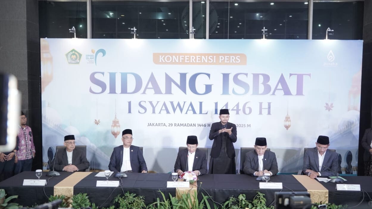 Hasil Sidang Isbat Lebaran 2025, 1 Syawal Jatuh 31 Maret