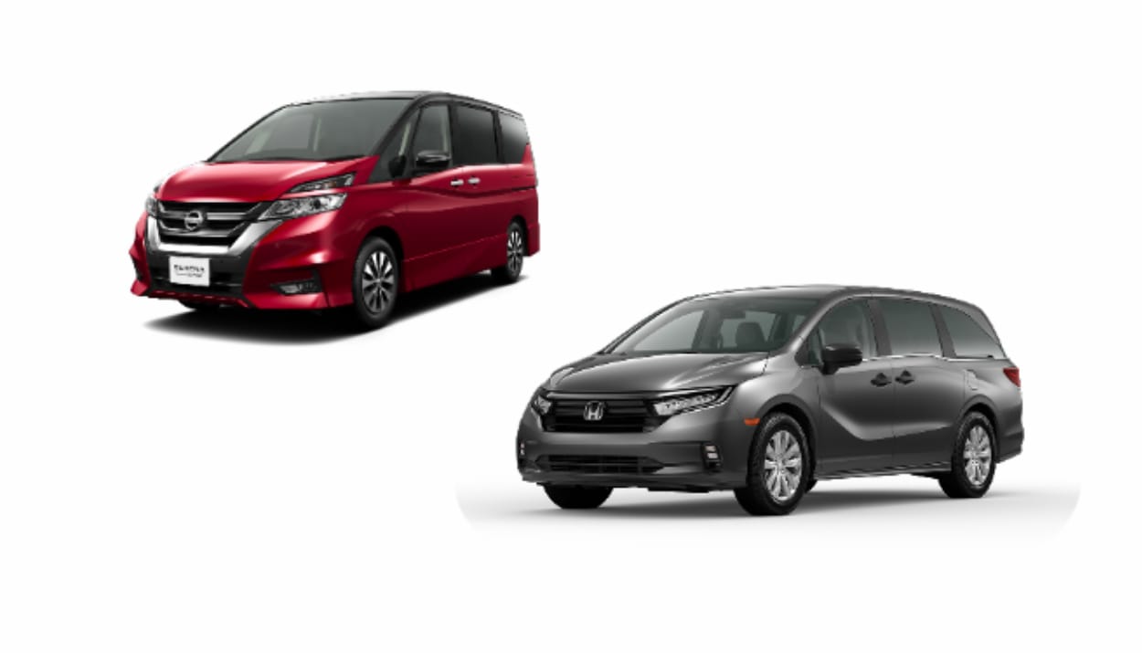 Honda Odyssey vs Nissan Serena