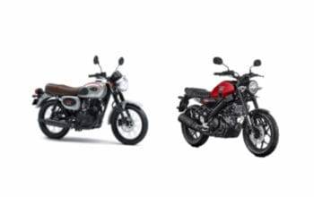 Kawasaki W175 dan Yamaha XSR155