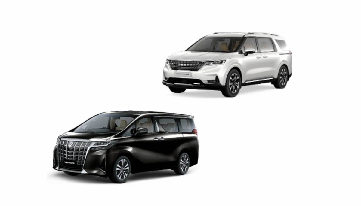 Kia Grand Carnival vs Toyota Alphard