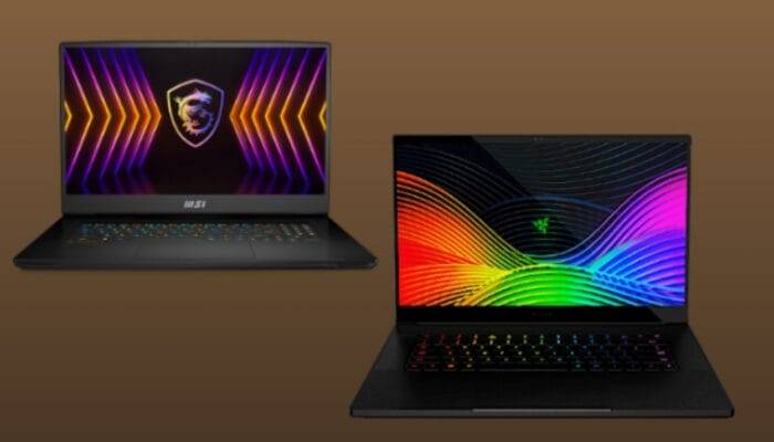 Razer Blade 15 vs MSI Titan GT77, Mana yang Mumpuni?