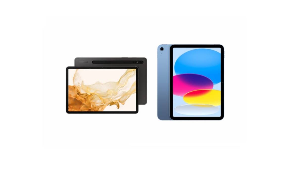 Samsung Galaxy Tab S8 vs Apple iPad 10